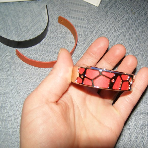 NEW Bracelet set by Les Georgettes 6 colors bands - Picture 7 of 9